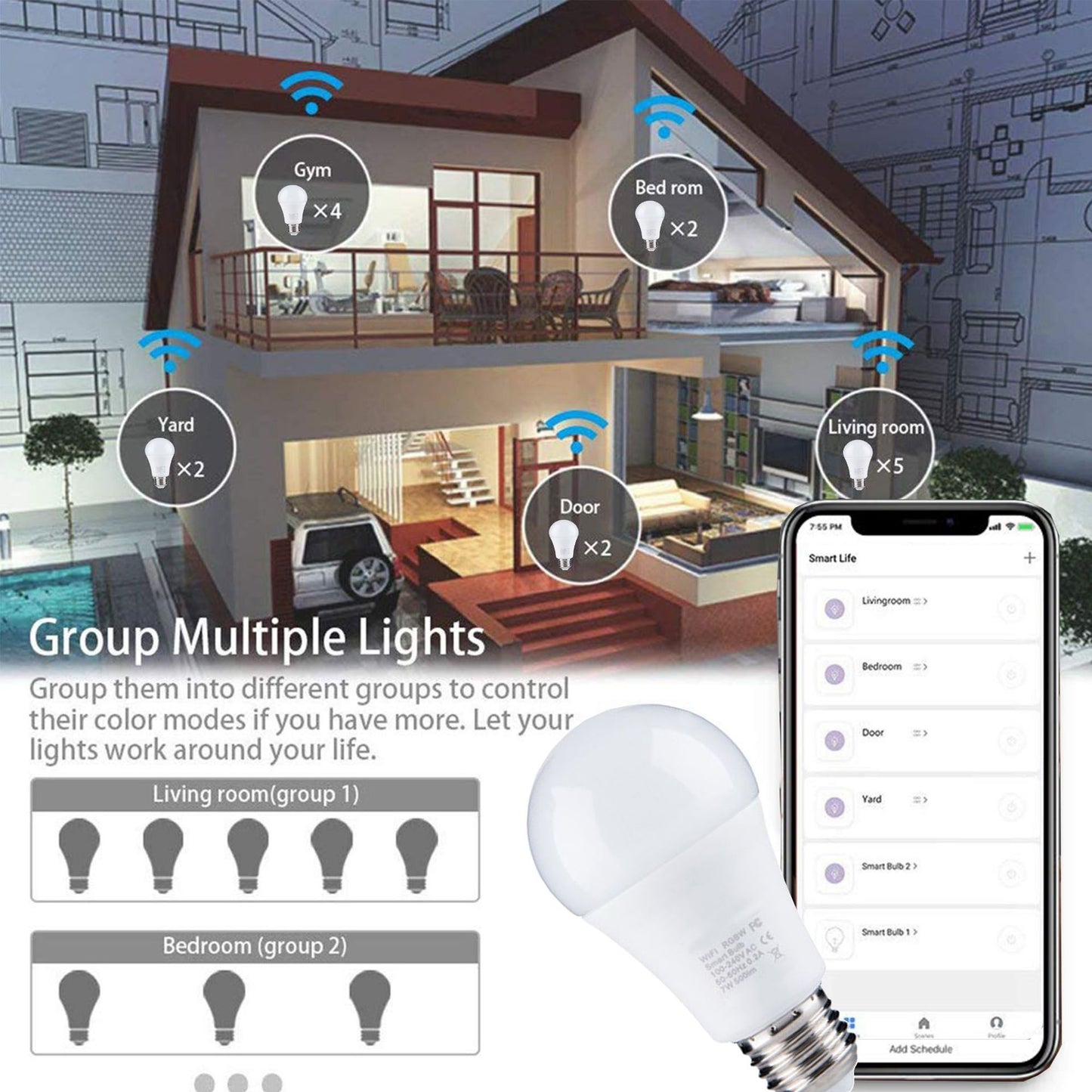 Smart Home Wif Bulb