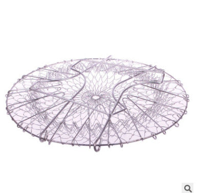 Stainless Steel Telescopic Folding Basket