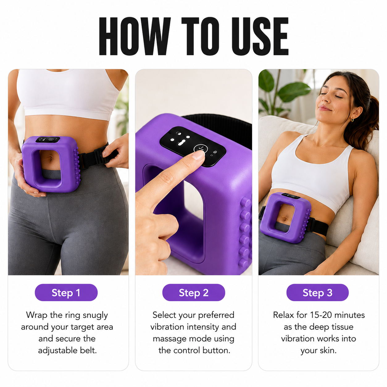 Electric Fascia Ring Massager