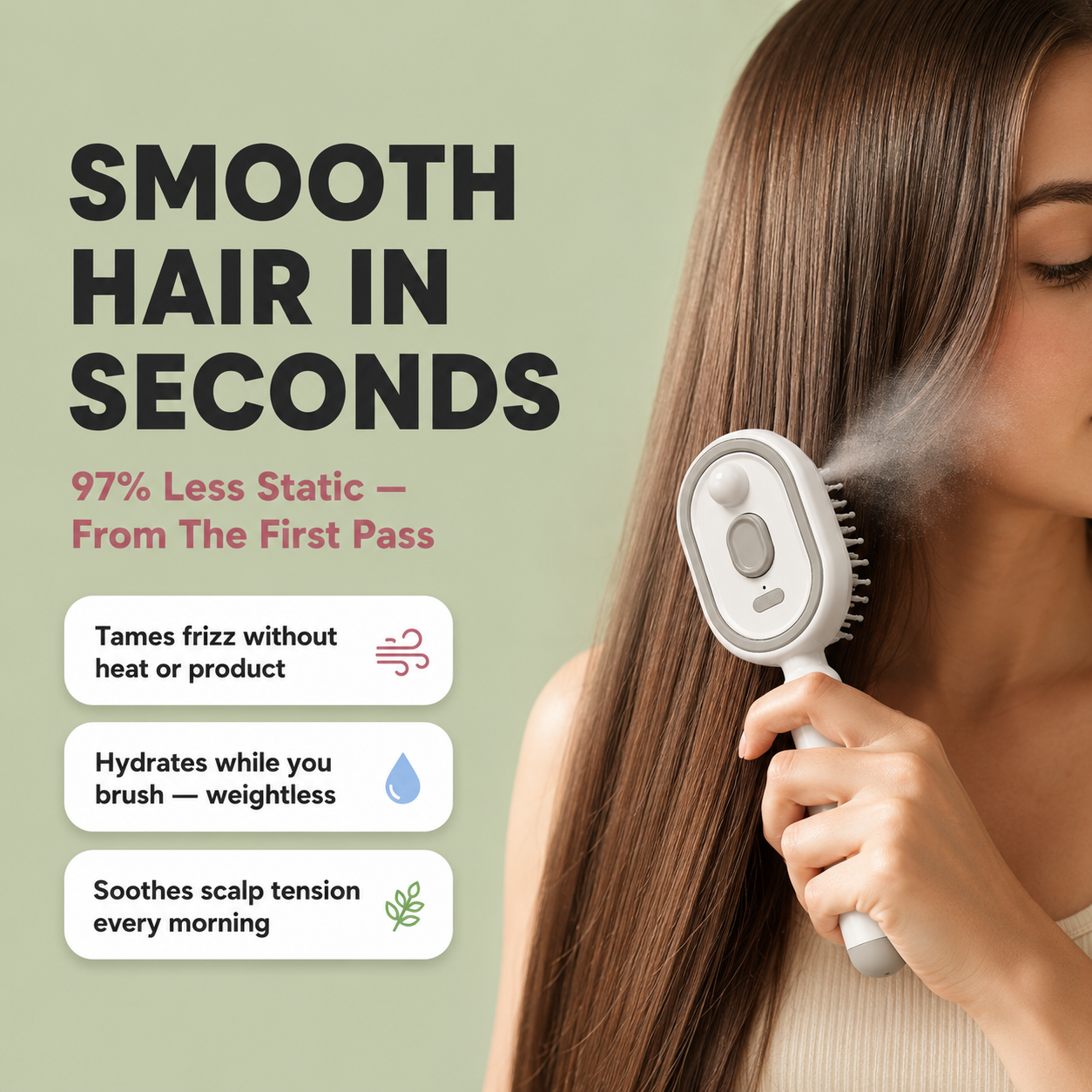 Electric Air Cushion Comb Plus+