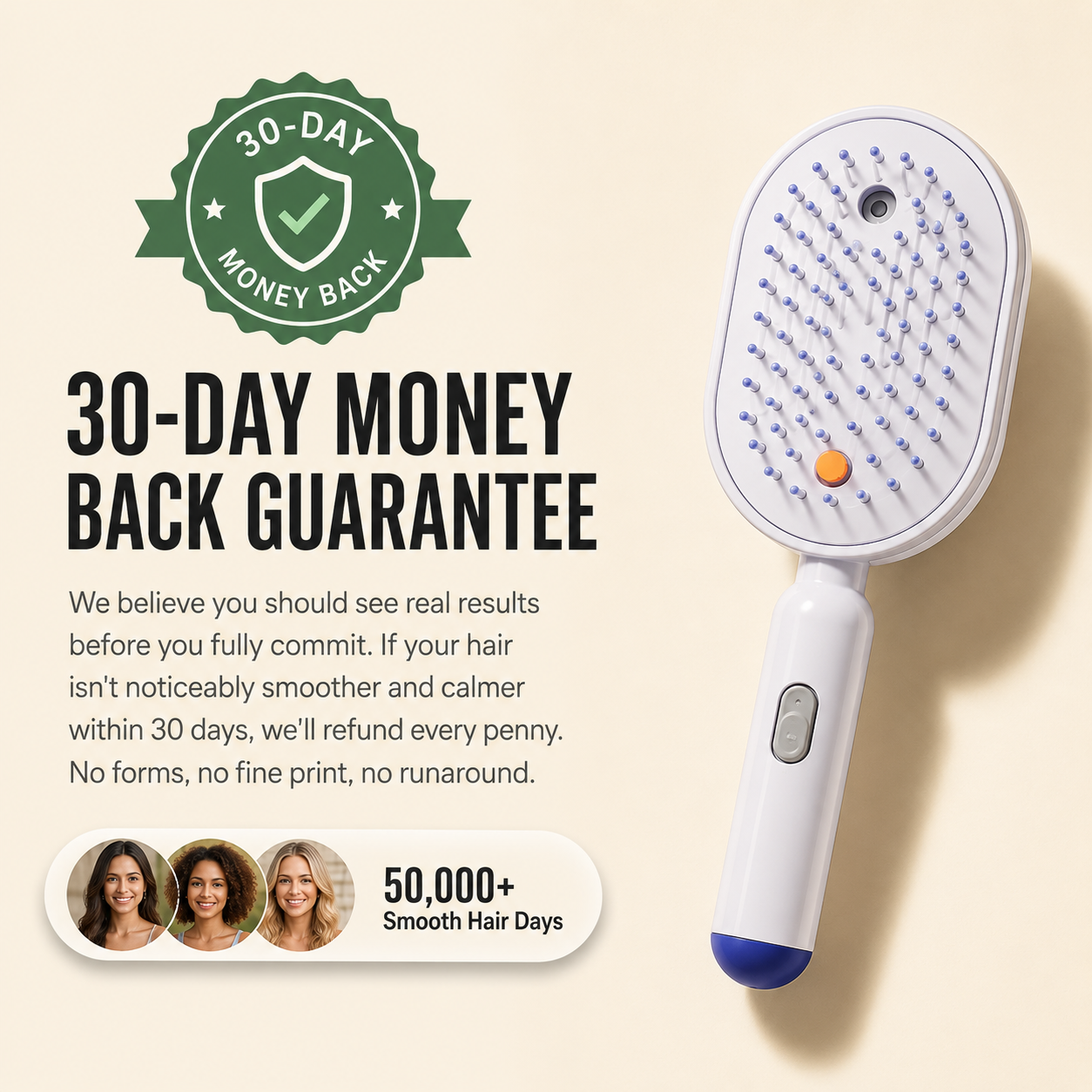 Electric Air Cushion Comb Plus+