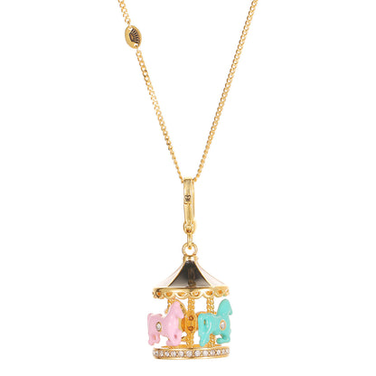 Ins High-grade Enamel Color Glaze Necklace