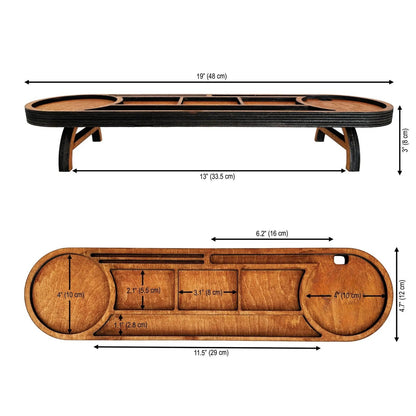 Spot Cross-Border Wooden Desktop Storage Rack
