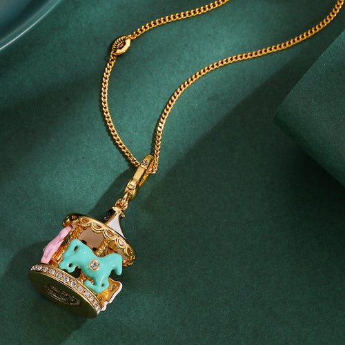 Ins High-grade Enamel Color Glaze Necklace