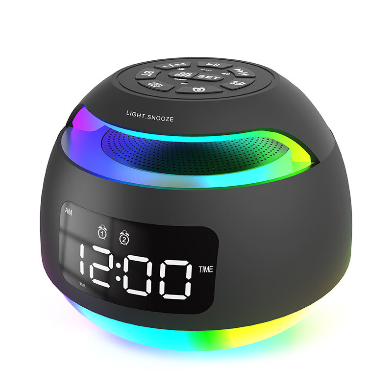 Desktop Night Light Colorful Atmosphere Light Alarm Clock