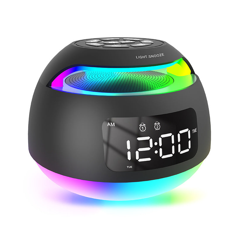 Desktop Night Light Colorful Atmosphere Light Alarm Clock