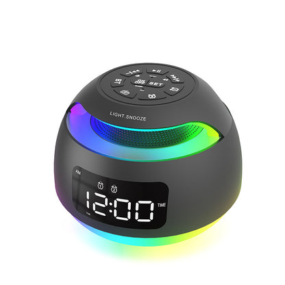 Desktop Night Light Colorful Atmosphere Light Alarm Clock