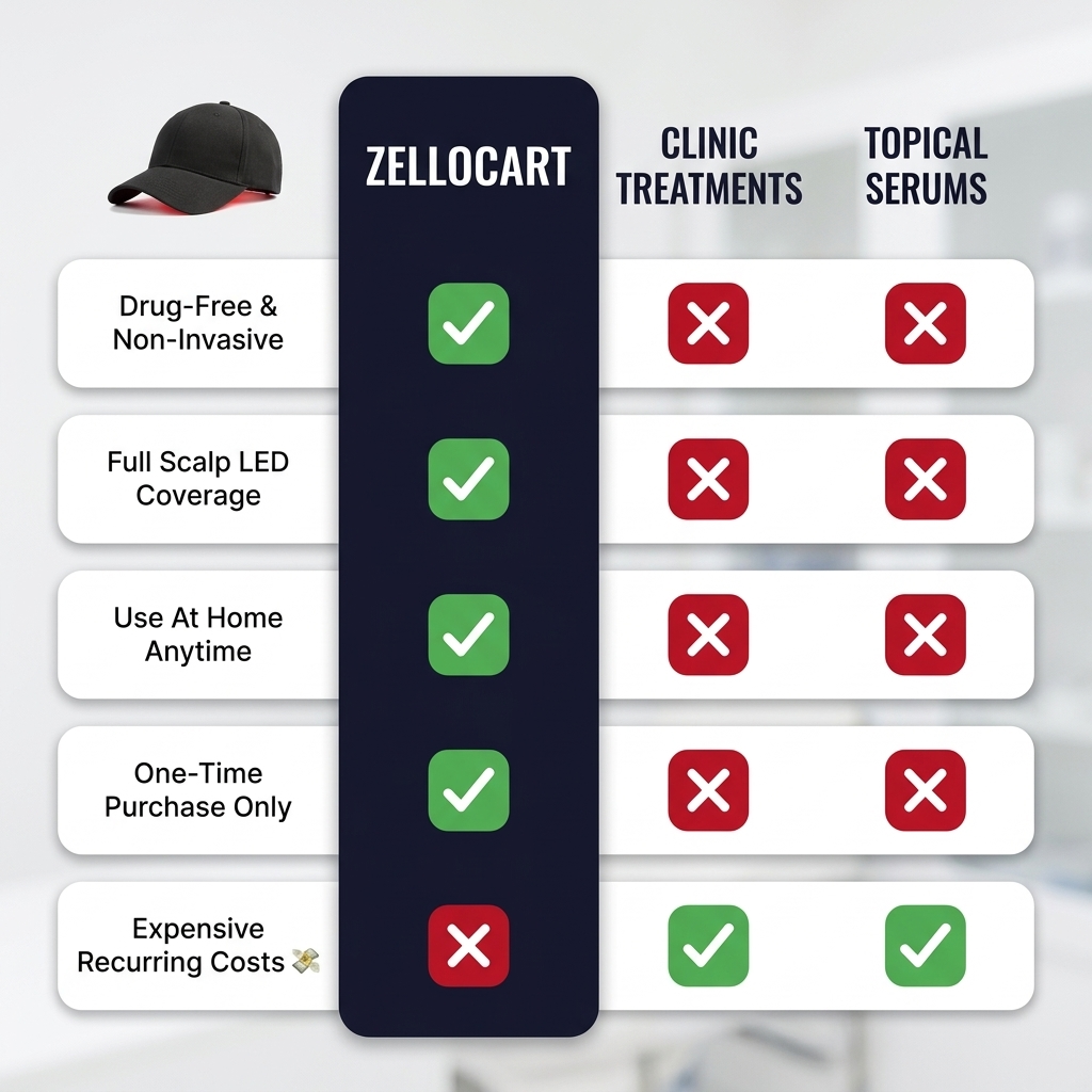 LumaGrow Red Light Therapy Caps