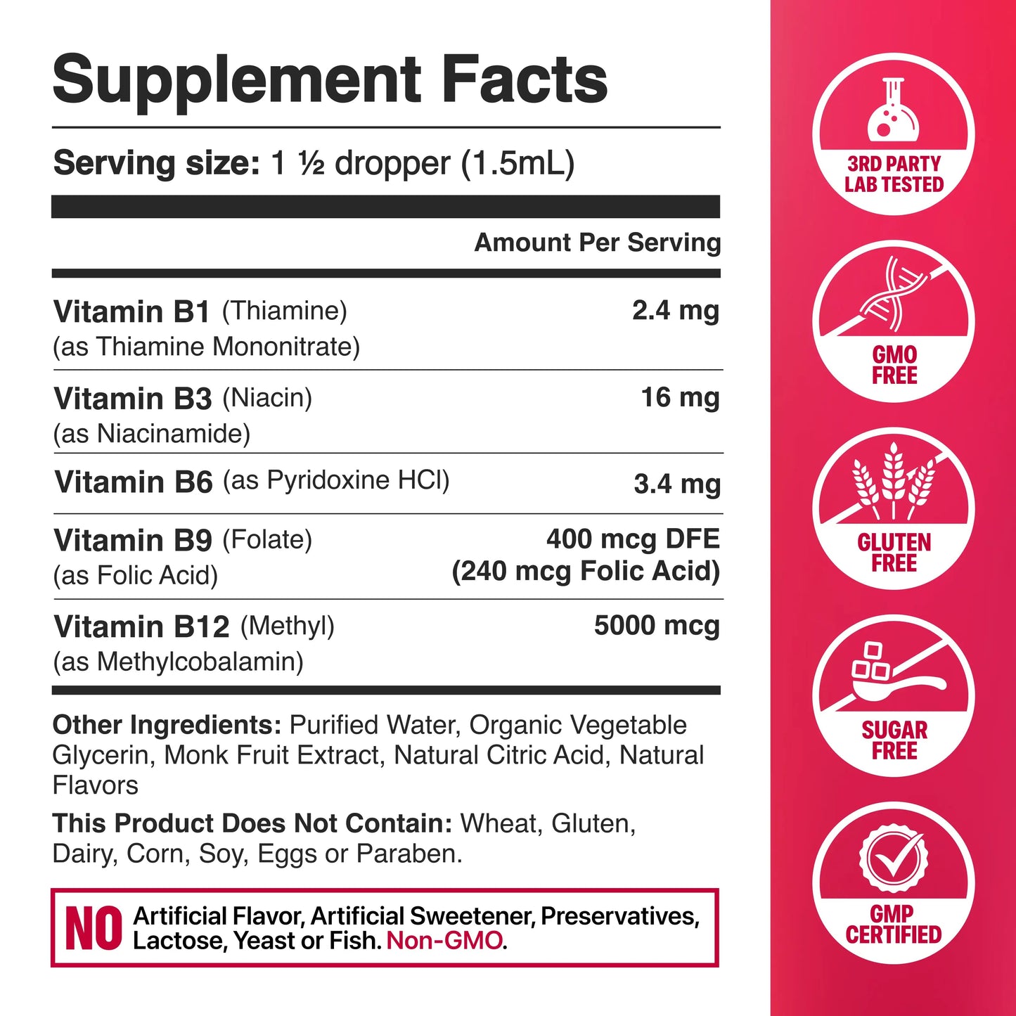 5-in-1 Vitamin B Complex